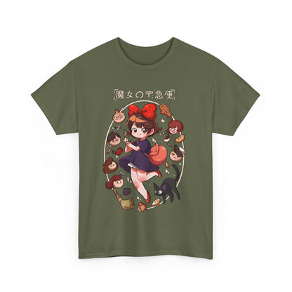 Mononoke Princess Shirt – Ghibli Forest Spirits Cotton Tee