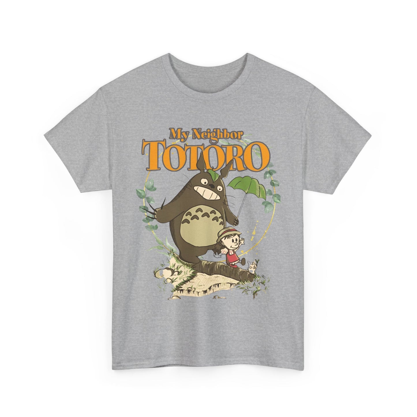 My Neighbor Totoro Cute T-Shirt 100% Cotton Studio Ghibli Tee