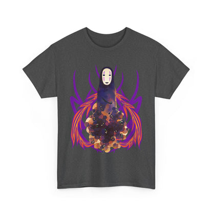 No Face T-Shirt – 100% Cotton Studio Ghibli Spirited Away Anime Tee