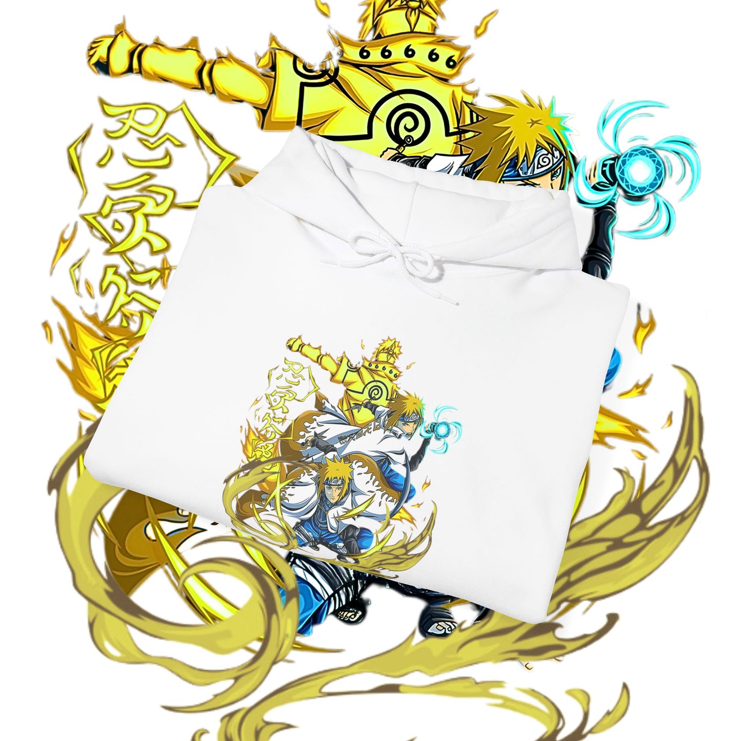 Minato Namikaze Naruto Premium Cotton Hoodie