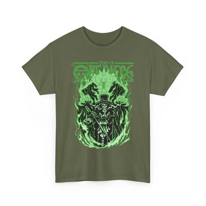 Brook One Piece T-Shirt – 100% Cotton Anime Tee for Soul King Fans