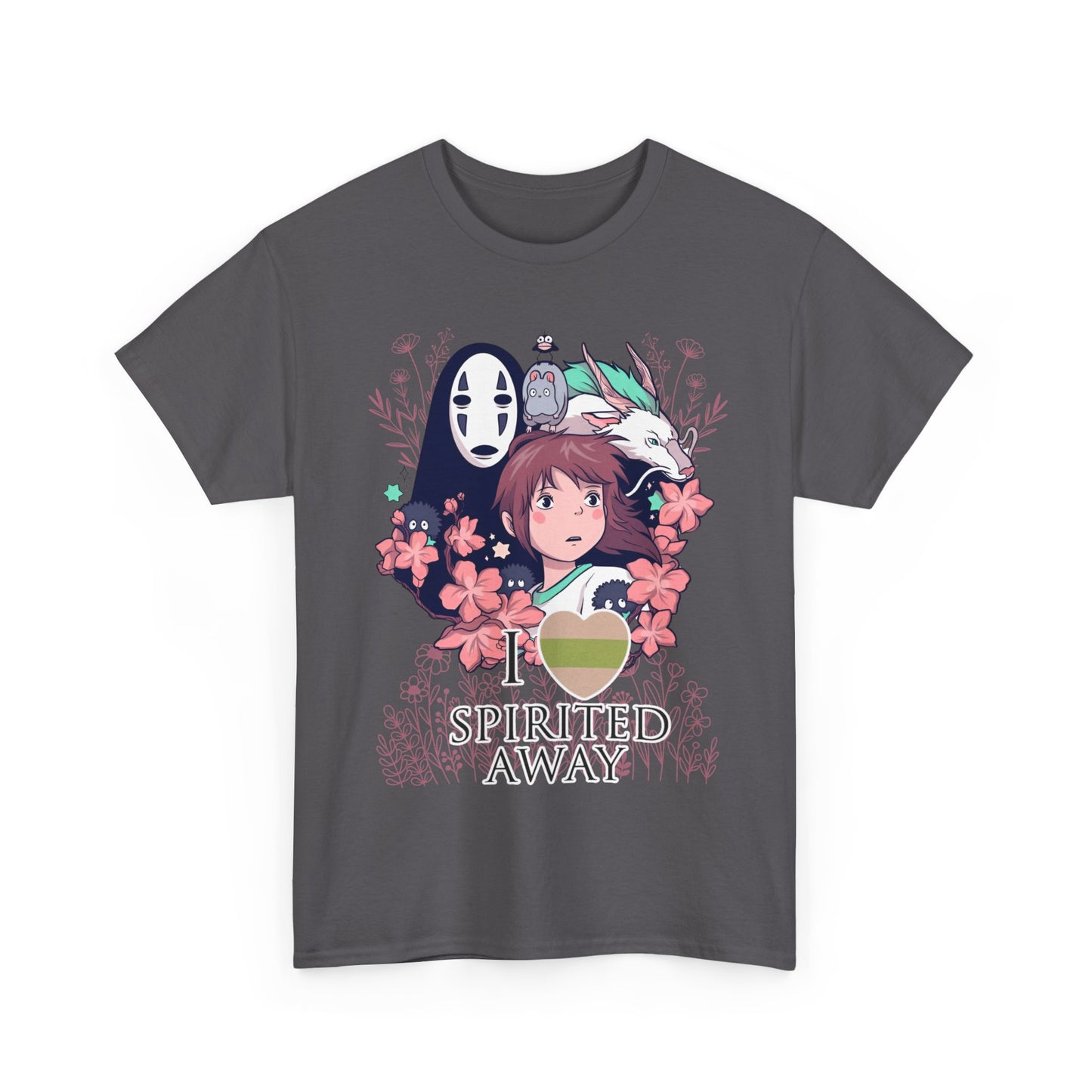 Spirited Away T-Shirt 100% Cotton Studio Ghibli Anime Tee