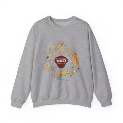 My Neighbor Totoro Sweatshirt – Cozy 100% Cotton Studio Ghibli Anime Pullover