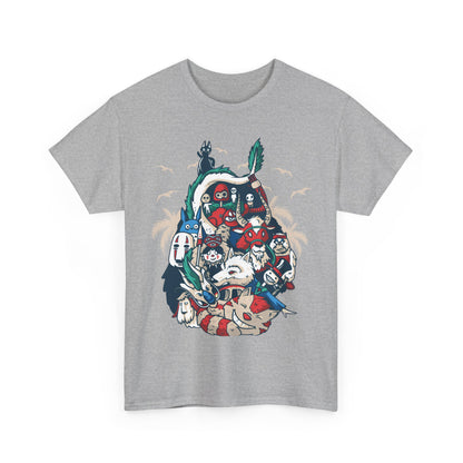 Studio Ghibli Staff T-Shirt 100% Cotton | Anime Graphic Tee