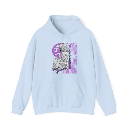Giorno Giovanna Hoodie – 100% Cotton JoJo’s Bizarre Adventure Anime Streetwear