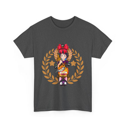 Kiki's Delivery Service T-Shirt 100% Cotton Studio Ghibli Anime Tee