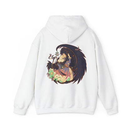 Howl’s Moving Castle Kiss Hoodie | 100% Cotton Back Print Anime Sweatshirt