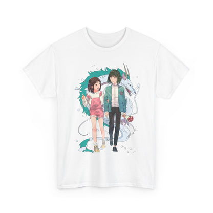 Spirited Away T-Shirt 100% Cotton Studio Ghibli Anime Graphic Tee