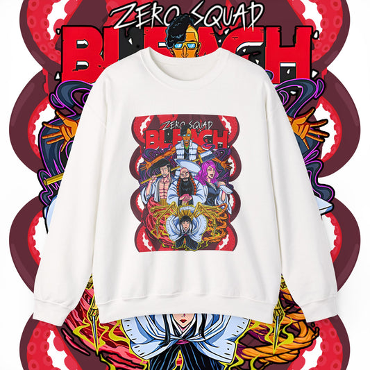 Zero Squad Bleach Cotton Sweatshirt – Anime Streetwear
