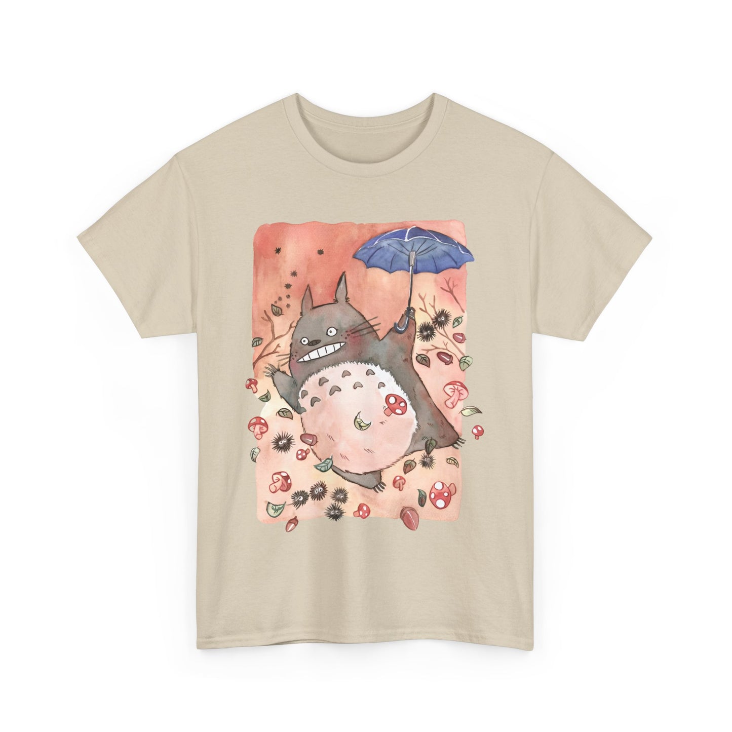 My Neighbor Totoro Fly T-Shirt 100% Cotton Studio Ghibli Tee