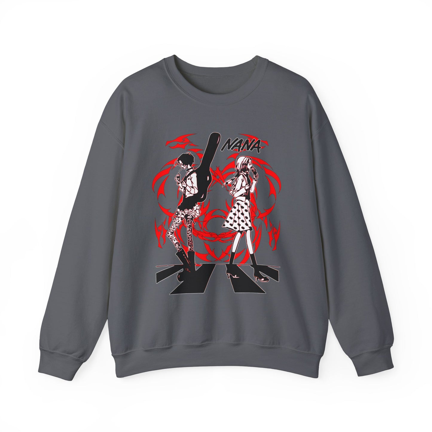 Nana Osaki Black Stones Sweatshirt – 100% Cotton | Stylish Anime Streetwear for NANA Fans