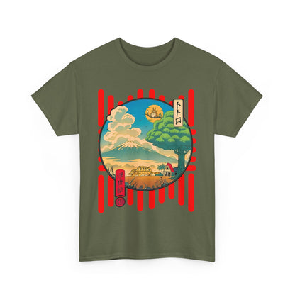 Totoro World T-Shirt – 100% Cotton Studio Ghibli Anime Tee for Fans