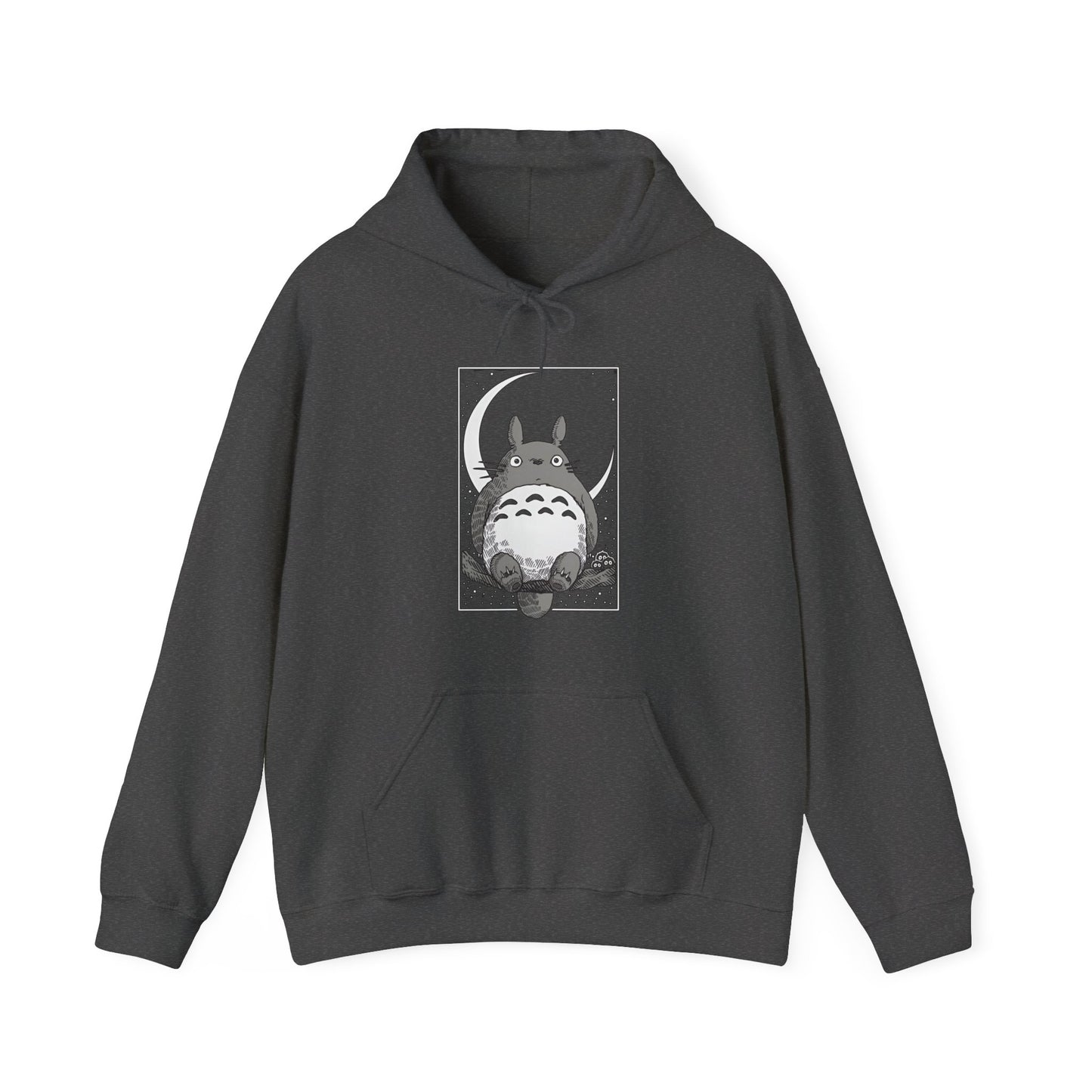 Totoro Night Dreams Hoodie – 100% Cotton Studio Ghibli Sweatshirt for Anime Fans