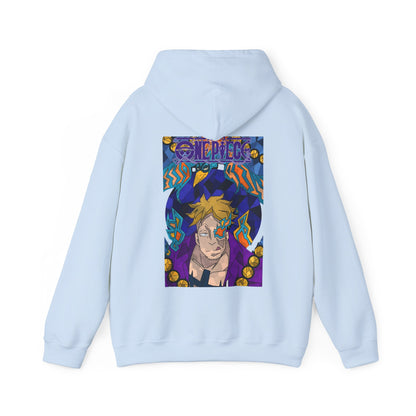 "Marco the Phoenix One Piece Hoodie – 100% Cotton Back Print Anime Sweatshirt"