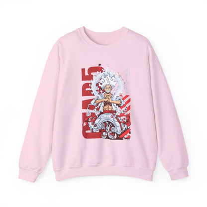 Monkey D. Luffy One Piece Sweatshirt – 100% Cotton Anime Pullover for True Fans