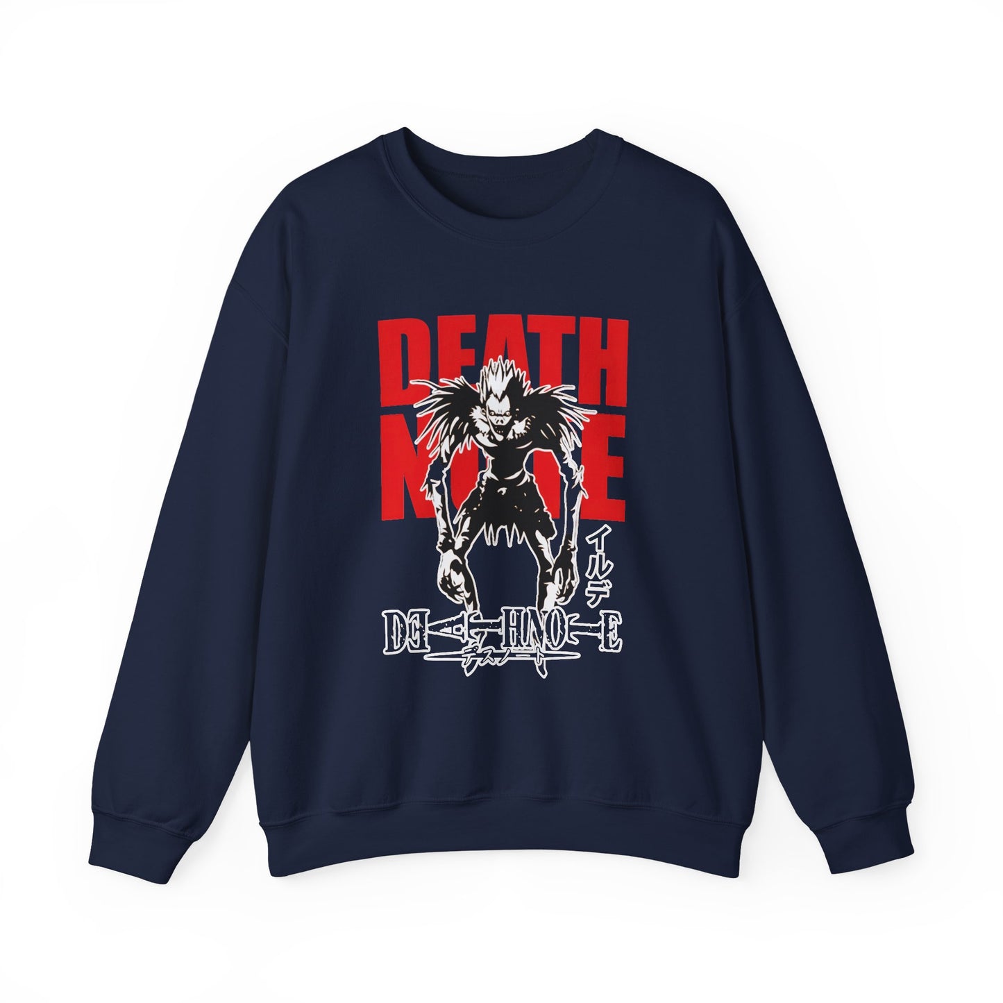 Ryuk Shinigami Death Note Sweatshirt – 100% Cotton Anime Pullover for Dark Anime Fans