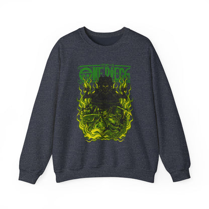 Roronoa Zoro One Piece Sweatshirt – 100% Cotton Anime Pullover for Swordsman Fans