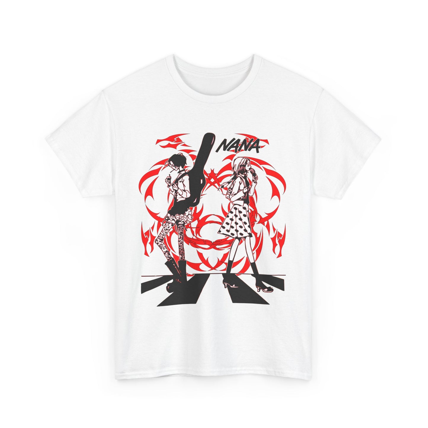 Nana Osaki Black Stones T-Shirt – 100% Cotton Anime Rock Band Tee | Stylish Japanese Streetwear