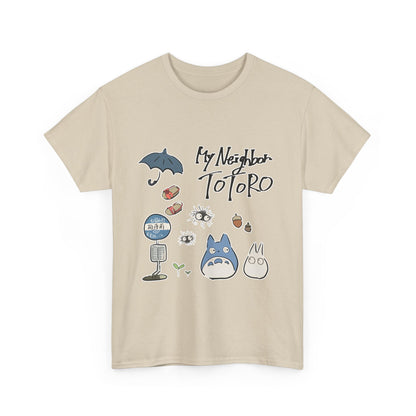 My Neighbor Totoro Shirt – 100% Cotton Ghibli Tee for Anime Lovers