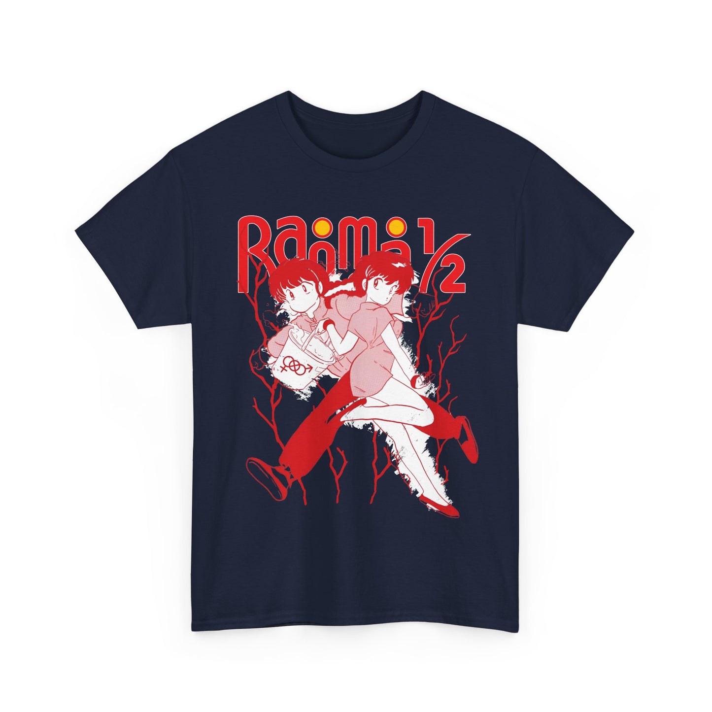 Ranma ½ Funny T-Shirt – 100% Cotton Classic Anime Tee with Hilarious Ranma Design