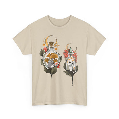Ghibli Totoro Kodama Funny T-Shirt | 100% Cotton Studio Ghibli Anime Tee