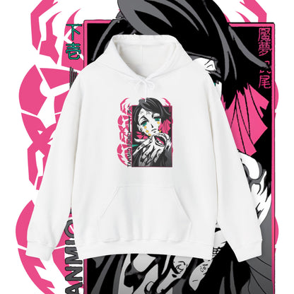 Enmu Demon Slayer Cotton Hoodie | Anime Villain Art Design