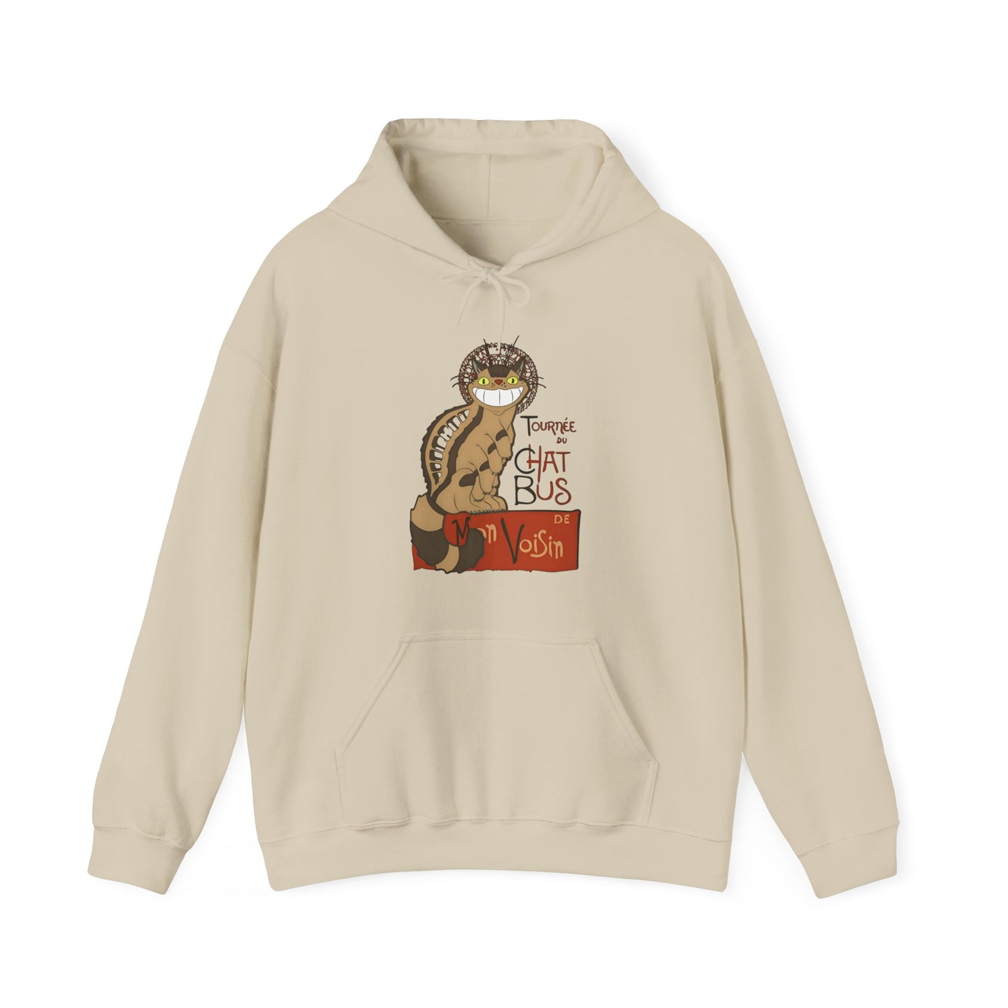 Catbus Studio Ghibli Hoodie – 100% Cotton My Neighbor Totoro Hoodie for Anime and Ghibli Fans