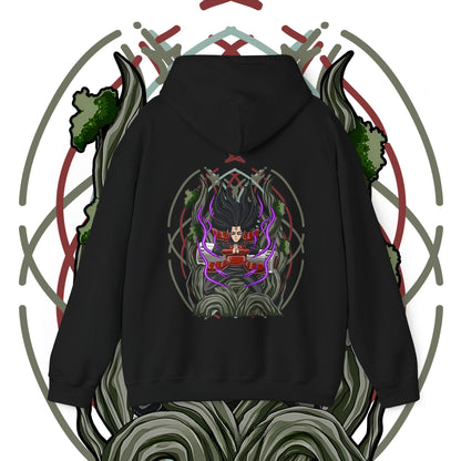 Hashirama Senju Back Print Hoodie | Naruto Anime Cotton Hoodie