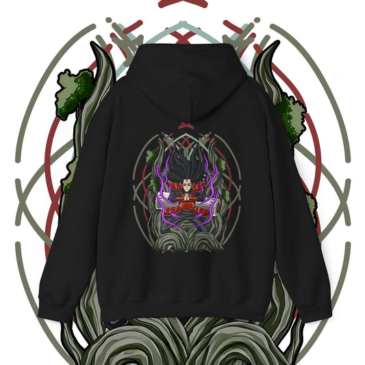 Hashirama Senju Back Print Hoodie | Naruto Anime Cotton Hoodie
