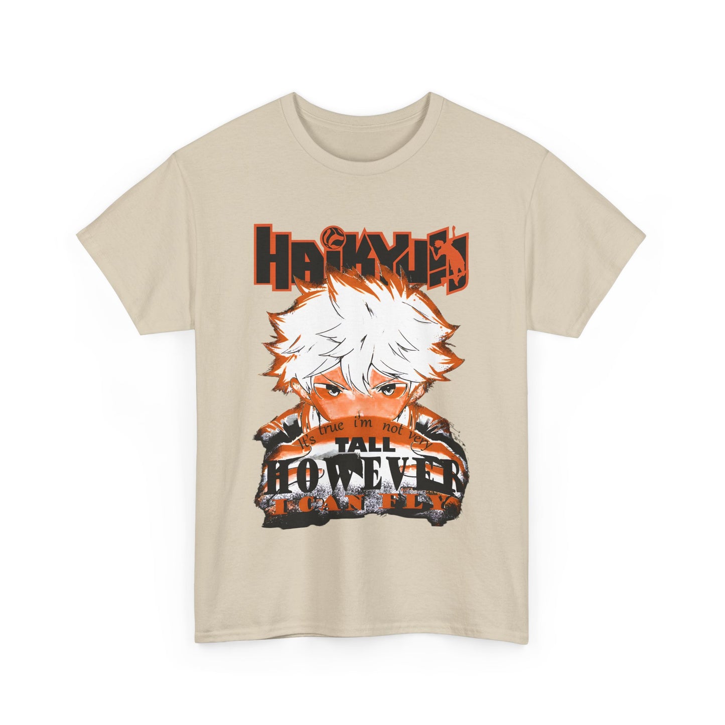 Haikyuu Anime T-Shirt – 100% Cotton Volleyball Team Shirt for Anime Fans