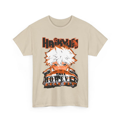 Haikyuu Anime T-Shirt – 100% Cotton Volleyball Team Shirt for Anime Fans
