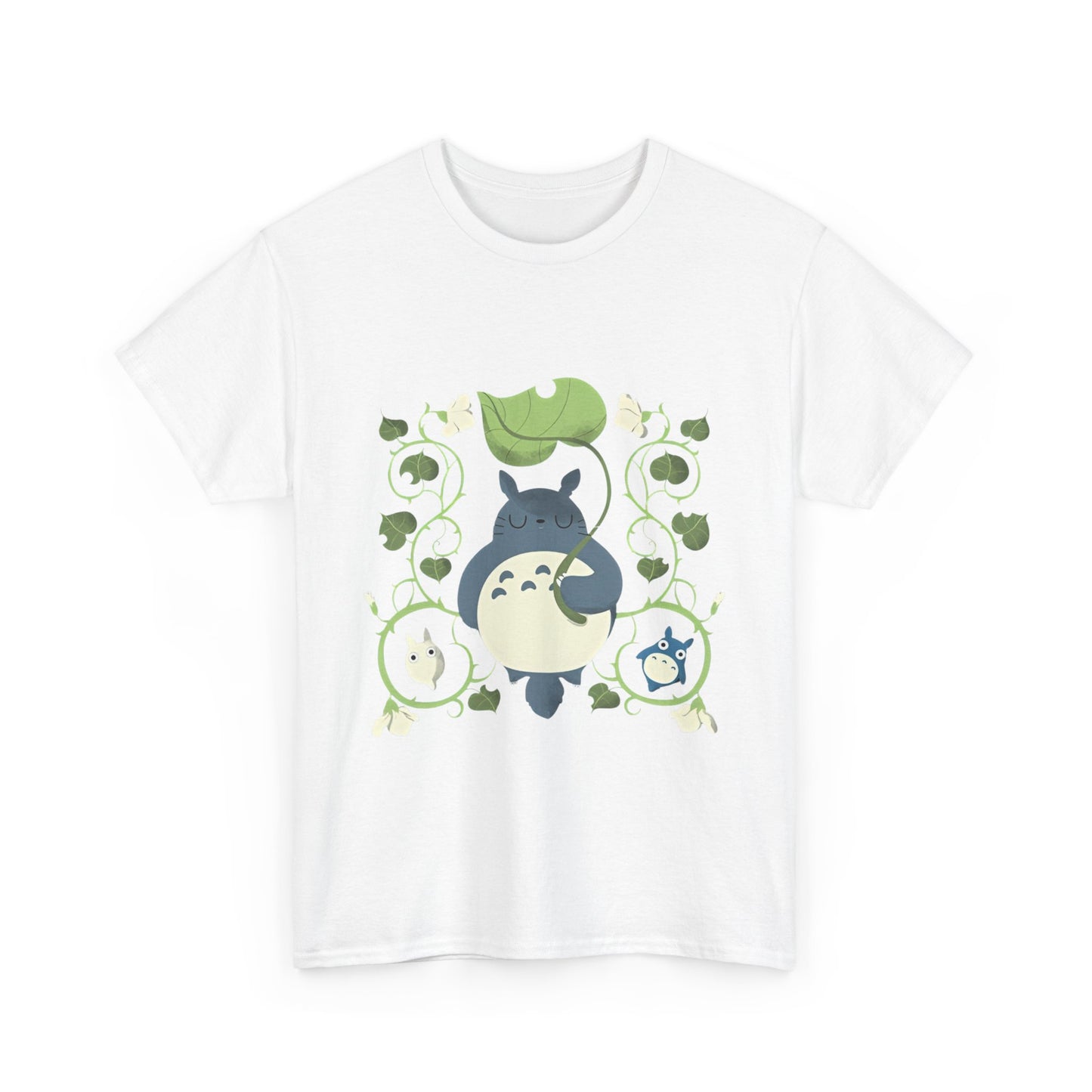 Totoro Nature Shirt – 100% Cotton Ghibli T-Shirt for Forest and Anime Lovers