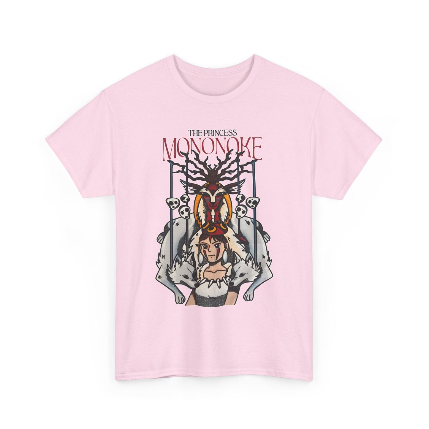 Princess Mononoke Ghibli T-Shirt 100% Cotton | Studio Ghibli Anime Art Tee