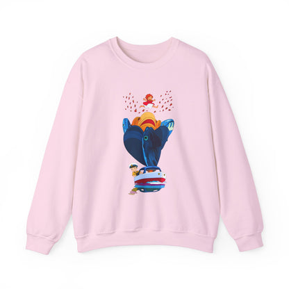 Ponyo and Sosuke Sea Dreams Sweatshirt – 100% Cotton Studio Ghibli Anime Pullover