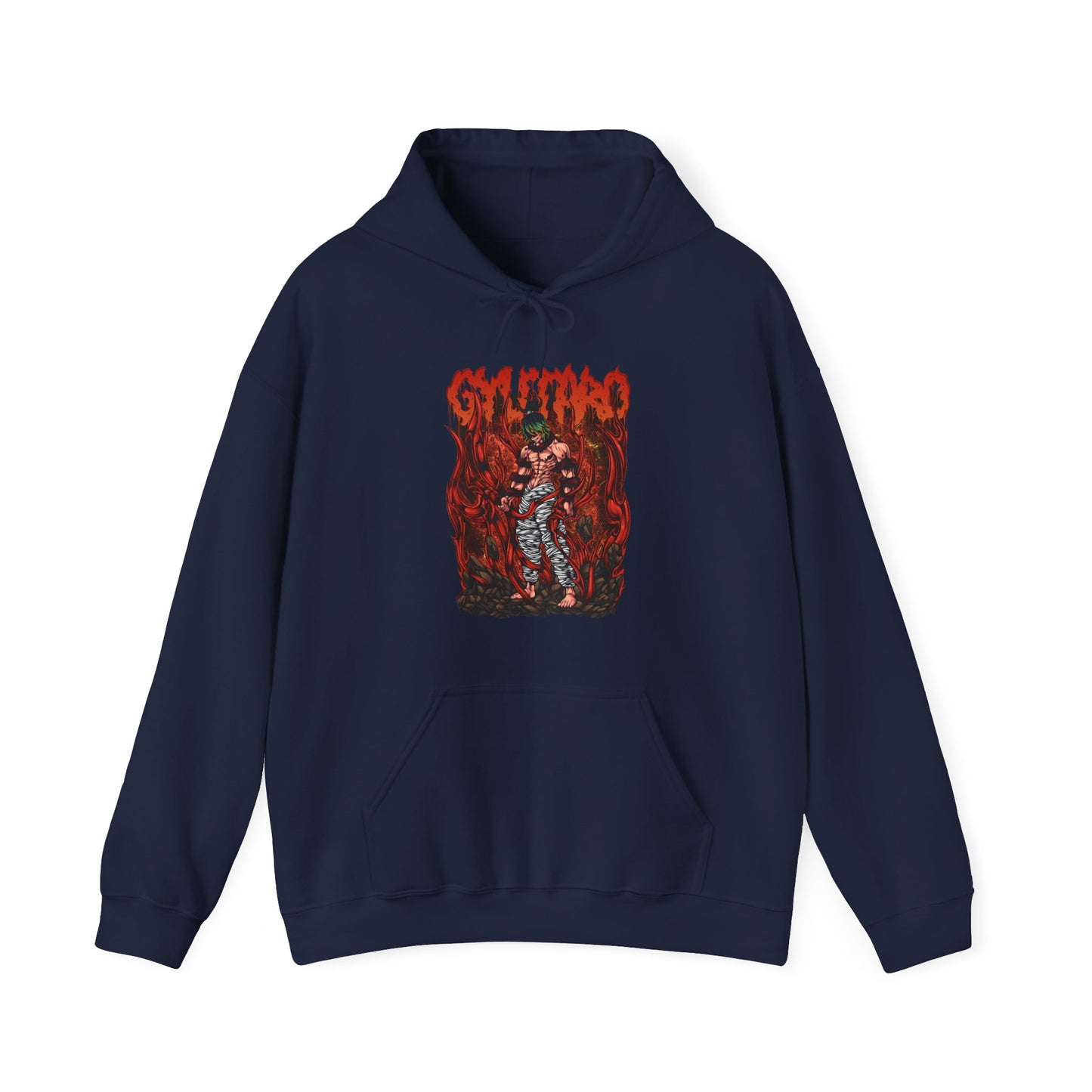 Gyutaro Demon Slayer Hoodie – 100% Cotton Anime Hoodie for Upper Moon Six Fans