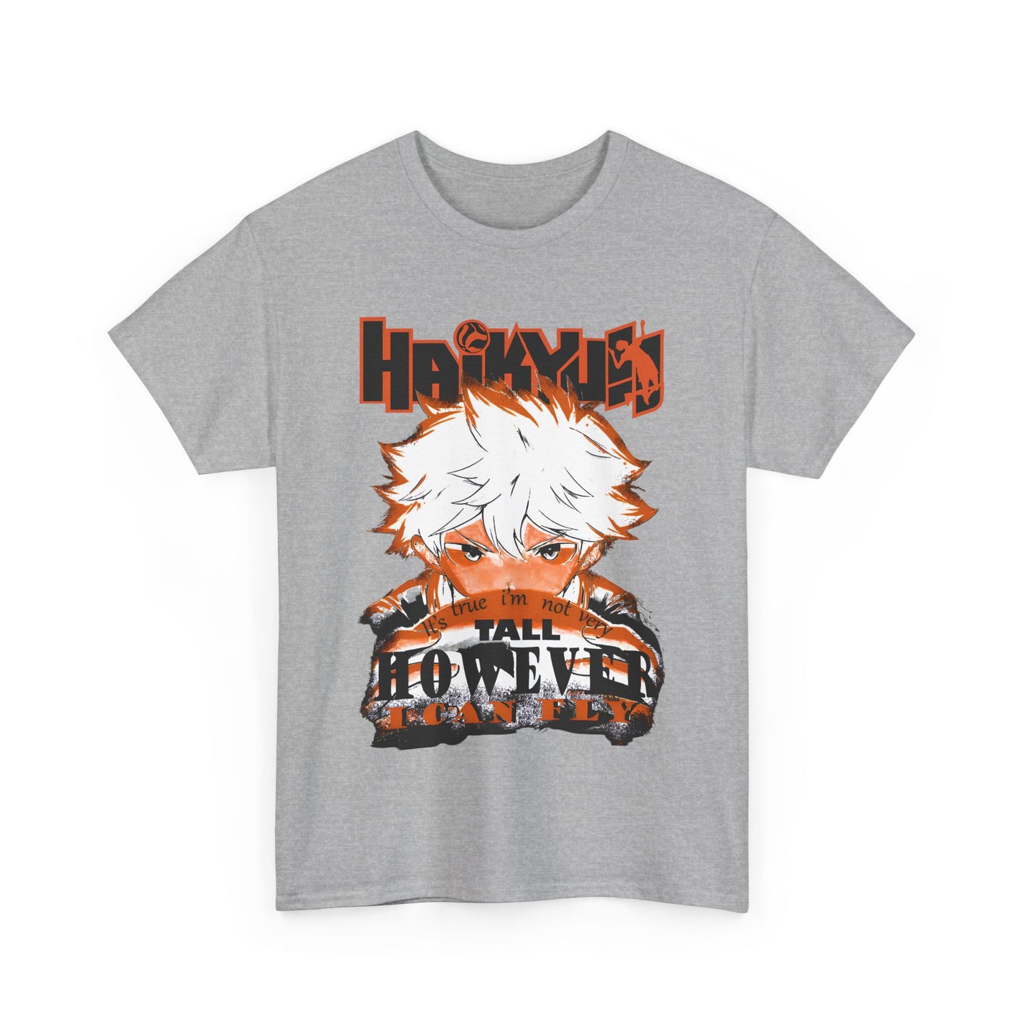 Haikyuu Anime T-Shirt – 100% Cotton Volleyball Team Shirt for Anime Fans