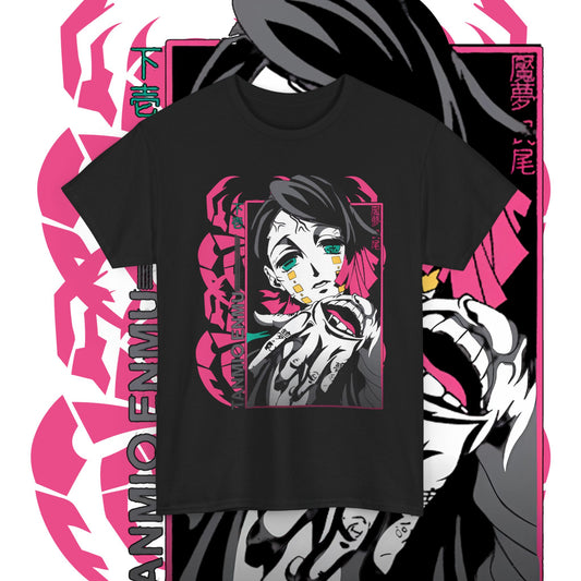 Enmu Demon Slayer Anime Graphic T-Shirt