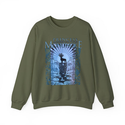 Mononoke Princess Forest Spirit Sweatshirt – 100% Cotton Studio Ghibli Inspired Anime Pullover