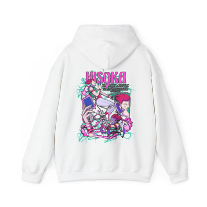 Hisoka Morow Hunter x Hunter Hoodie with Back Print – 100% Cotton | Anime Streetwear for Fans
