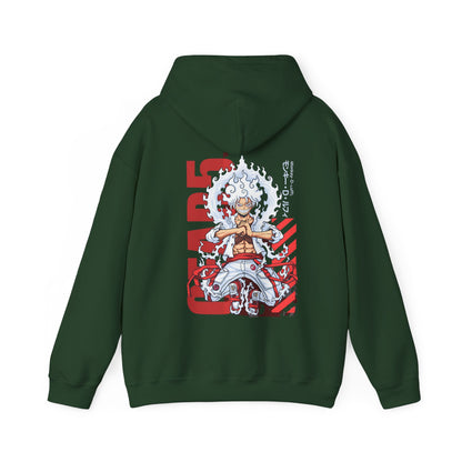 Monkey D. Luffy Back Print Hoodie – 100% Cotton One Piece Anime Streetwear
