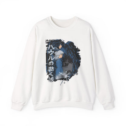 Howl & Sophie Sweatshirt – 100% Cotton Studio Ghibli Pullover Inspired by Howl’s Moving Castle