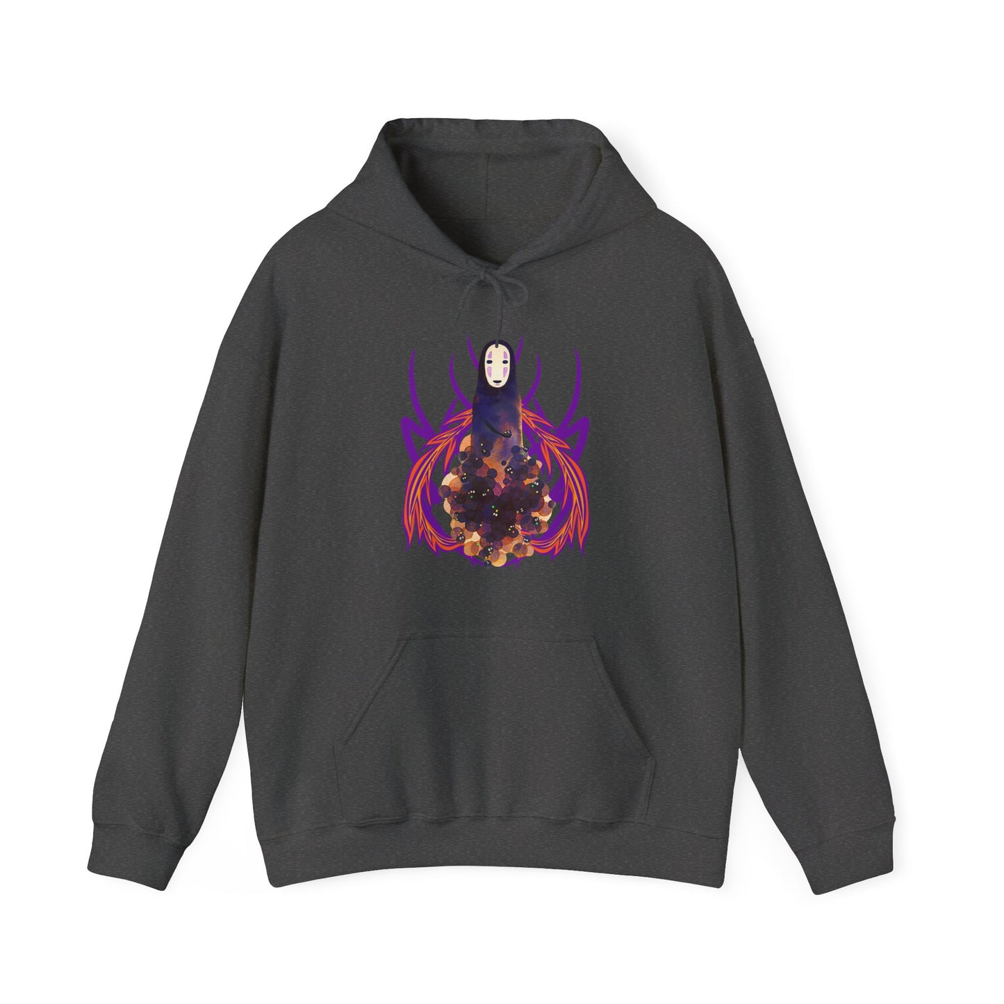 No Face Hoodie – 100% Cotton Spirited Away Studio Ghibli Anime Pullover
