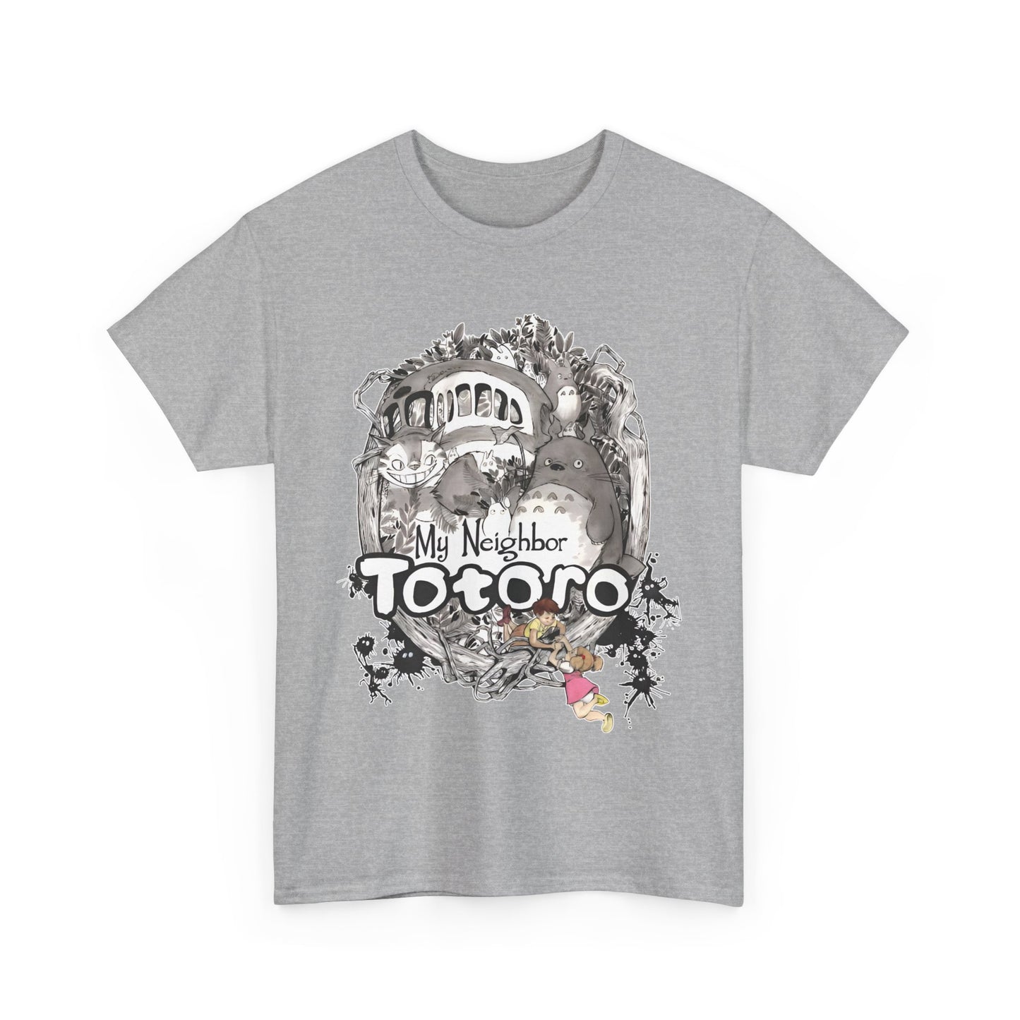 Totoro Anime Art T-Shirt | 100% Cotton Studio Ghibli Graphic Tee