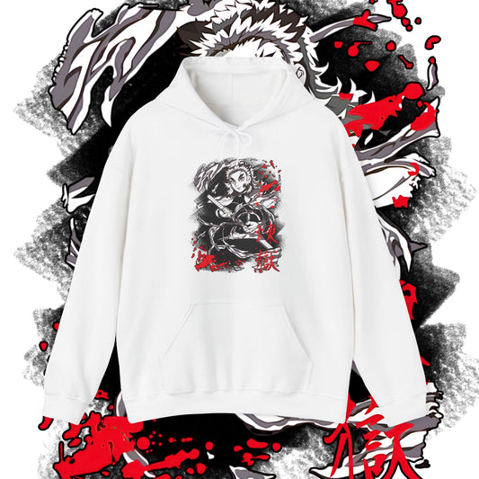 Kyojuro Rengoku Demon Slayer Hashira Hoodie | 100% Cotton Anime Hoodie