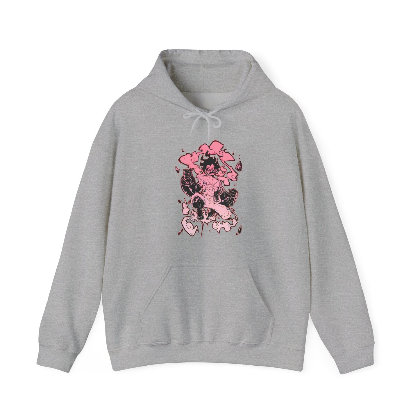 Luffy Gear Fourth Snakeman Hoodie – 100% Cotton One Piece Anime Hoodie