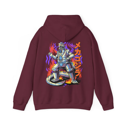 Mechagodzilla Kaiju Hoodie – 100% Cotton with Epic Back Print | Monsterverse Anime Streetwear