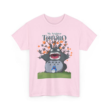 My Neighbor Totoro Scream T-Shirt 100% Cotton Studio Ghibli Tee
