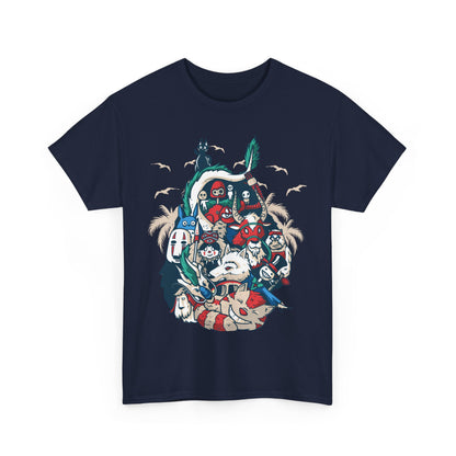 Studio Ghibli Staff T-Shirt 100% Cotton | Anime Graphic Tee