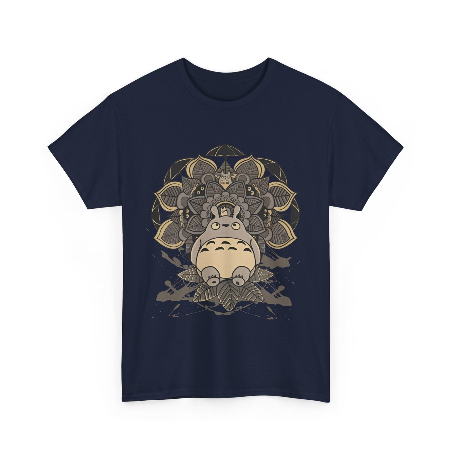 My Neighbor Totoro Art T-Shirt 100% Cotton Studio Ghibli Anime Tee