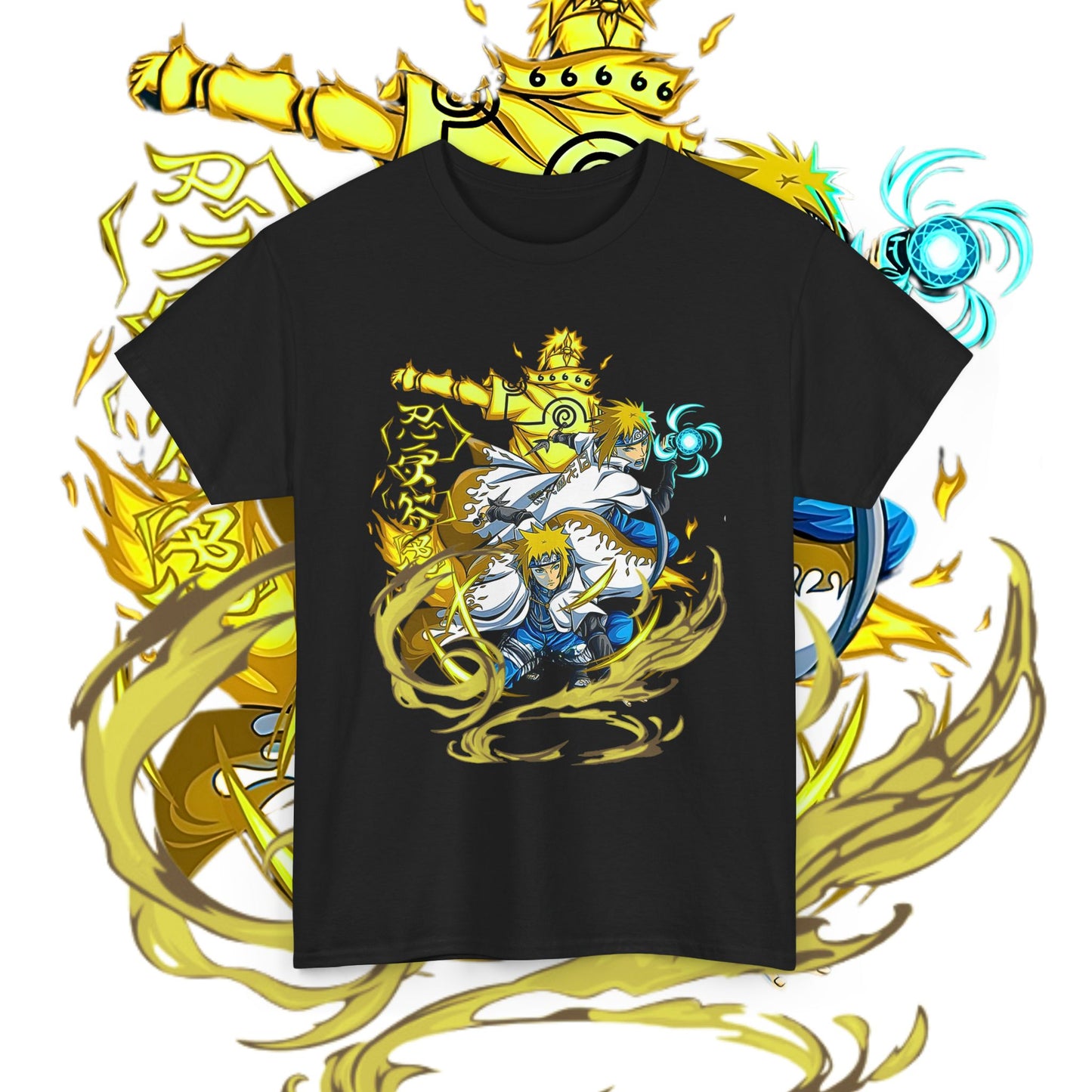 Minato Namikaze Naruto Shirt | 100% Cotton Anime Tee